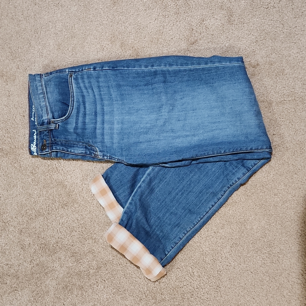 Women's lined jeans size tall 6